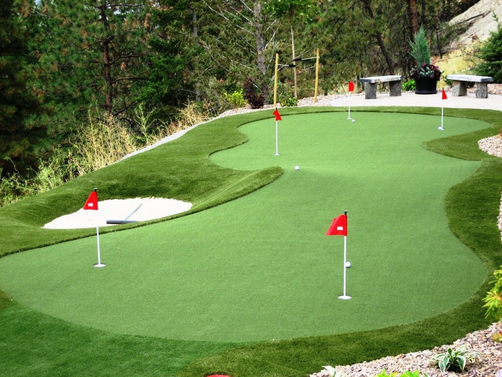 Pro Golf Practice Green